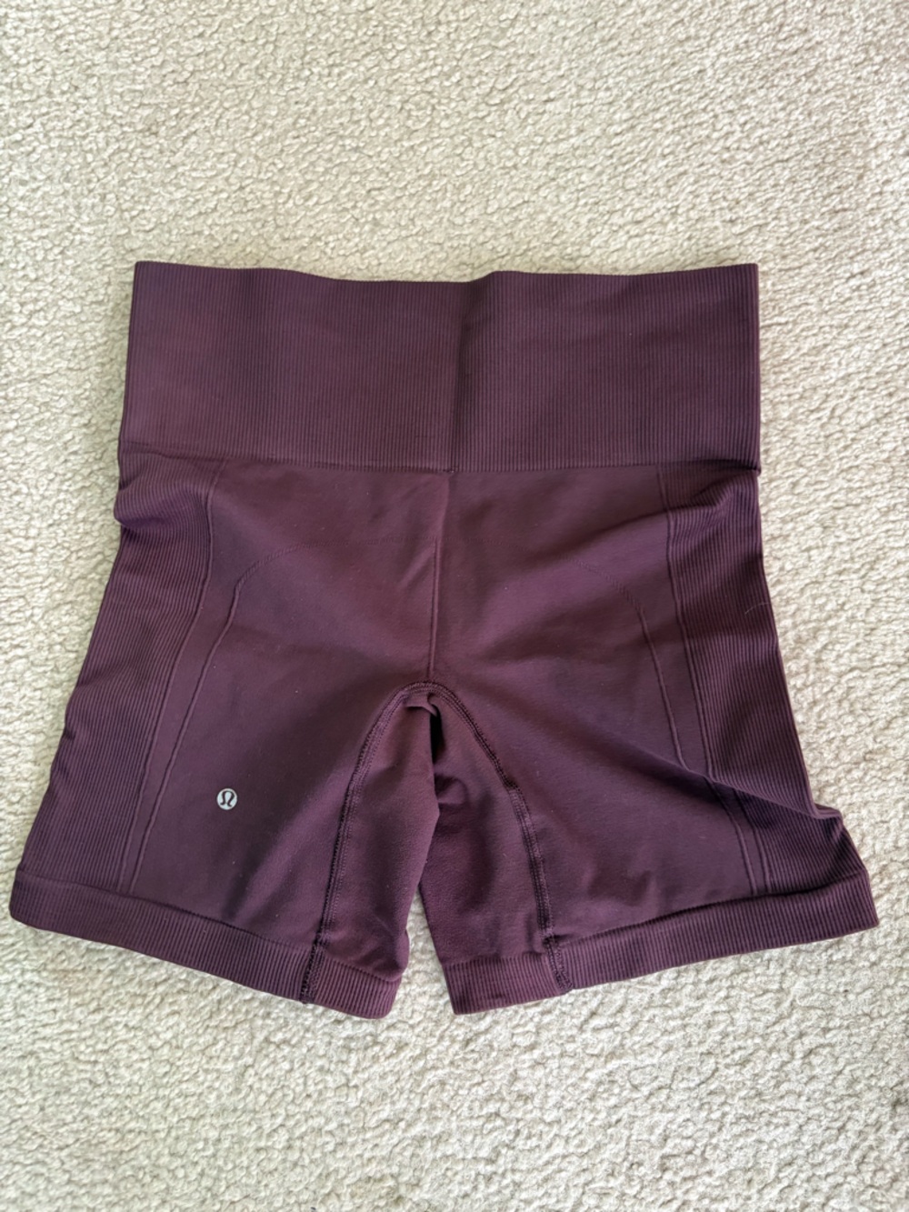 lululemon athletica High-Waist Seamless Bike Shorts - Plum